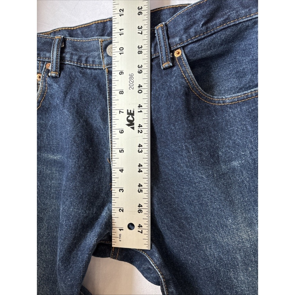 Levi's 517 Bootcut Jeans Mens 30x30 Distressed Hole Fade Western Modern Cowboy - Picture 12 of 13